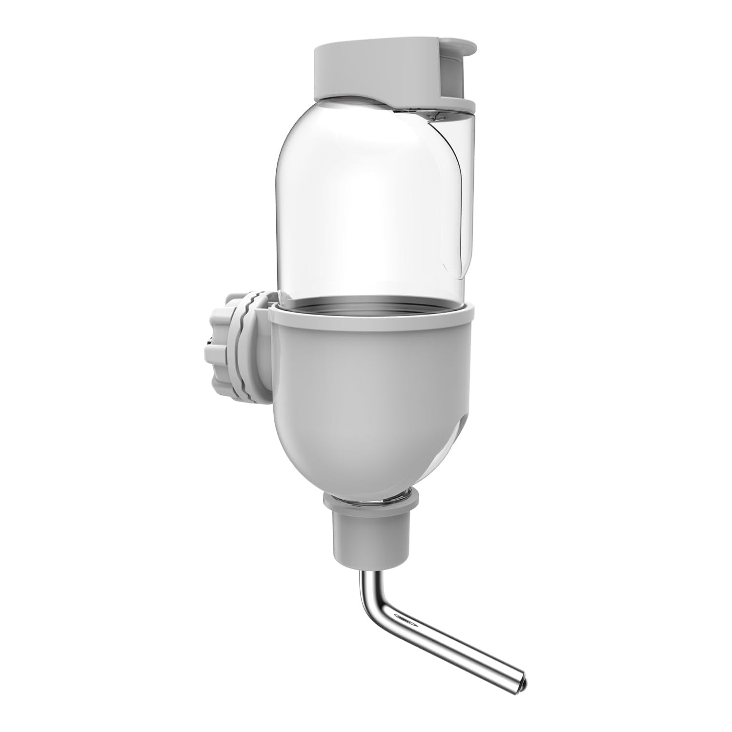HKM-024019 Pet Water Bottle for Small Animals - 360° Rotatable Nozzle, Easy Refill, Leak-Proof Design for Rabbits, Guinea Pigs, Chinchillas, and More