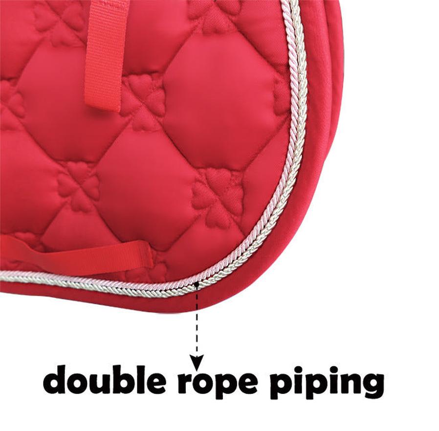 HKM-927699 Honeycomb Check Cotton Saddle Pad for Optimal Comfort and Support
