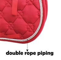 HKM-927699 Honeycomb Check Cotton Saddle Pad for Optimal Comfort and Support