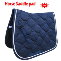 HKM-927699 Honeycomb Check Cotton Saddle Pad for Optimal Comfort and Support