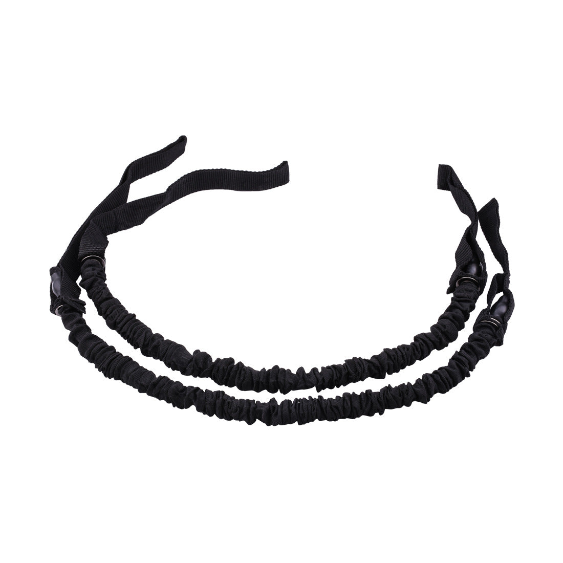 HKM-884563 Elastic Abdominal Wheel Pull Rope Set with Door Buckle and Handles