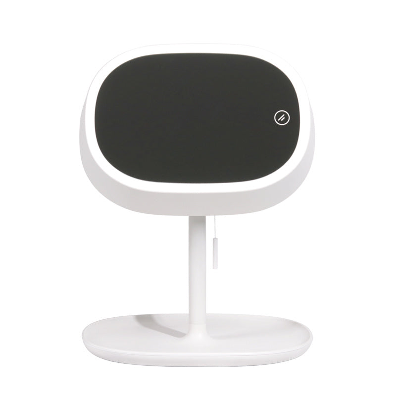 HKM-438547 Portable Foldable LED Makeup Mirror with Touch Control, Ideal for Home and Travel