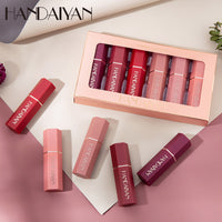 HKM-152659 Matte Lipstick Gift Box Set - 6 Non-Stick Shades in Elegant Packaging