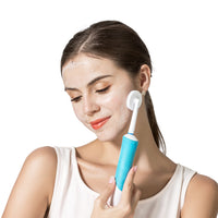 HKM-719443 Oule Electric Toothbrush Compatible Silica Gel Facial Cleanser - Gentle All-Purpose Face Wash