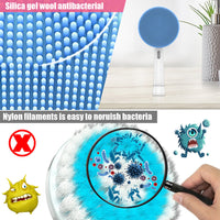 HKM-719443 Oule Electric Toothbrush Compatible Silica Gel Facial Cleanser - Gentle All-Purpose Face Wash