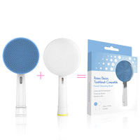 HKM-719443 Oule Electric Toothbrush Compatible Silica Gel Facial Cleanser - Gentle All-Purpose Face Wash