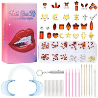 HKM-096275 Shimmering Dental Teeth Gems for Stunning Smile Enhancement