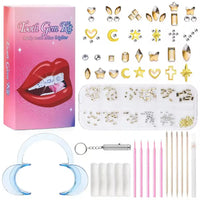 HKM-096275 Shimmering Dental Teeth Gems for Stunning Smile Enhancement