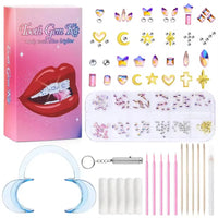 HKM-096275 Shimmering Dental Teeth Gems for Stunning Smile Enhancement