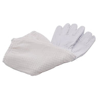 HKM-169299 Sheepskin Anti-Bee Gloves with Three-Layer Breathable Mesh Protection