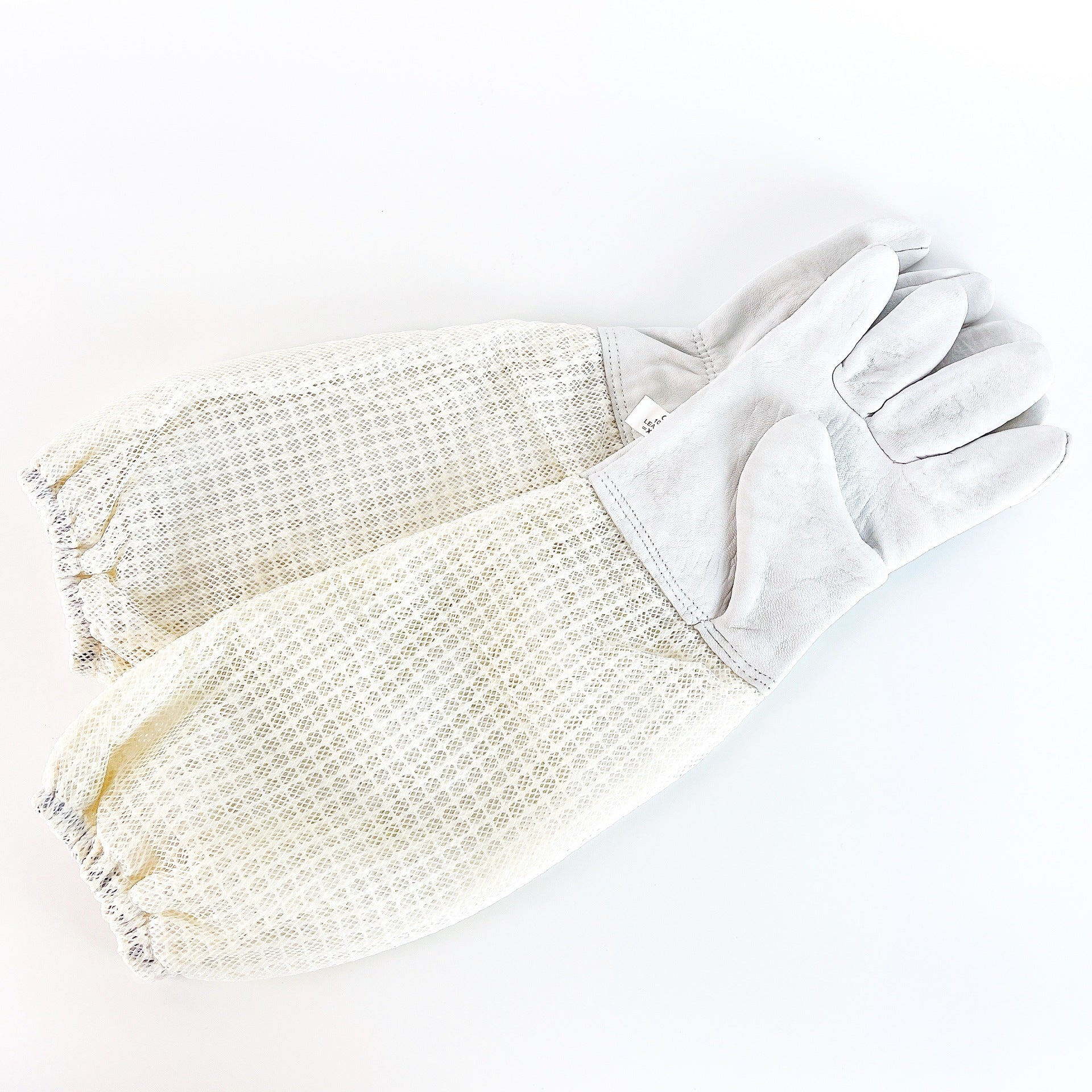 HKM-169299 Sheepskin Anti-Bee Gloves with Three-Layer Breathable Mesh Protection