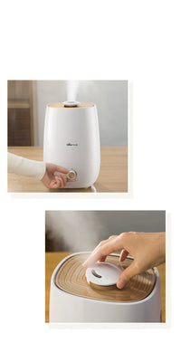 HKM-947539 Columnar Household Mini Aromatherapy Humidifier with 4.1-6.0L Water Tank, 31-40 sq. m Coverage, Quiet Operation