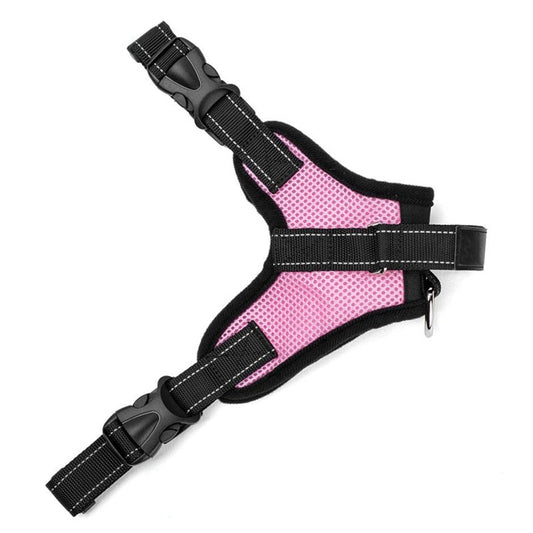 HKM-698003 Mesh Dog Saddle Chest Harness for Small to Large Dogs - Breathable and Durable, Multiple Color Options Available
