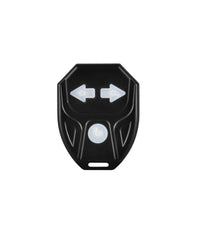 HKM-101907 USB Rechargeable Waterproof Turn Signal Tail Light with Remote Control and Horn for Night Riding