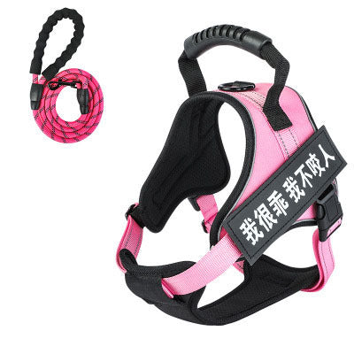 HKM-958995 Adjustable Pet Harness with Matching Leash - Multiple Colors Available