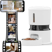 HKM-951379 Automatic Pet Feeder with 1080P HD Camera and Smart APP Control – 4L Capacity for Timed Meals