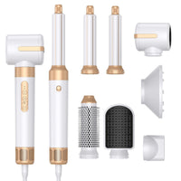 HKM-339475 Multifunctional 7-in-1 High-Speed Hair Dryer and Straightening Comb with Negative Ion Technology
