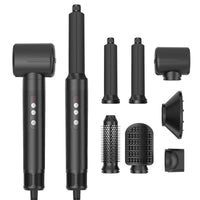 HKM-339475 Multifunctional 7-in-1 High-Speed Hair Dryer and Straightening Comb with Negative Ion Technology