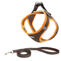 HKM-121683 Lightweight Reflective Dog Chest Harness and Leash Set for All Breeds