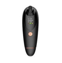 HKM-831251 Multi-Function Beauty Instrument with Heat, Vibration, and Vacuum Suction in Black and White