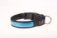 HKM-219667 Rechargeable Luminous Dog Collar in Multiple Colors for All Breeds