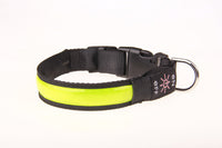 HKM-219667 Rechargeable Luminous Dog Collar in Multiple Colors for All Breeds