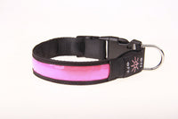 HKM-219667 Rechargeable Luminous Dog Collar in Multiple Colors for All Breeds