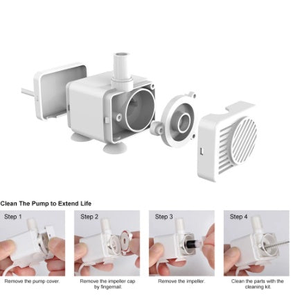 HKM-900499 Automatic Pet Water Dispenser Pump with Adjustable Flow and Quiet Operation