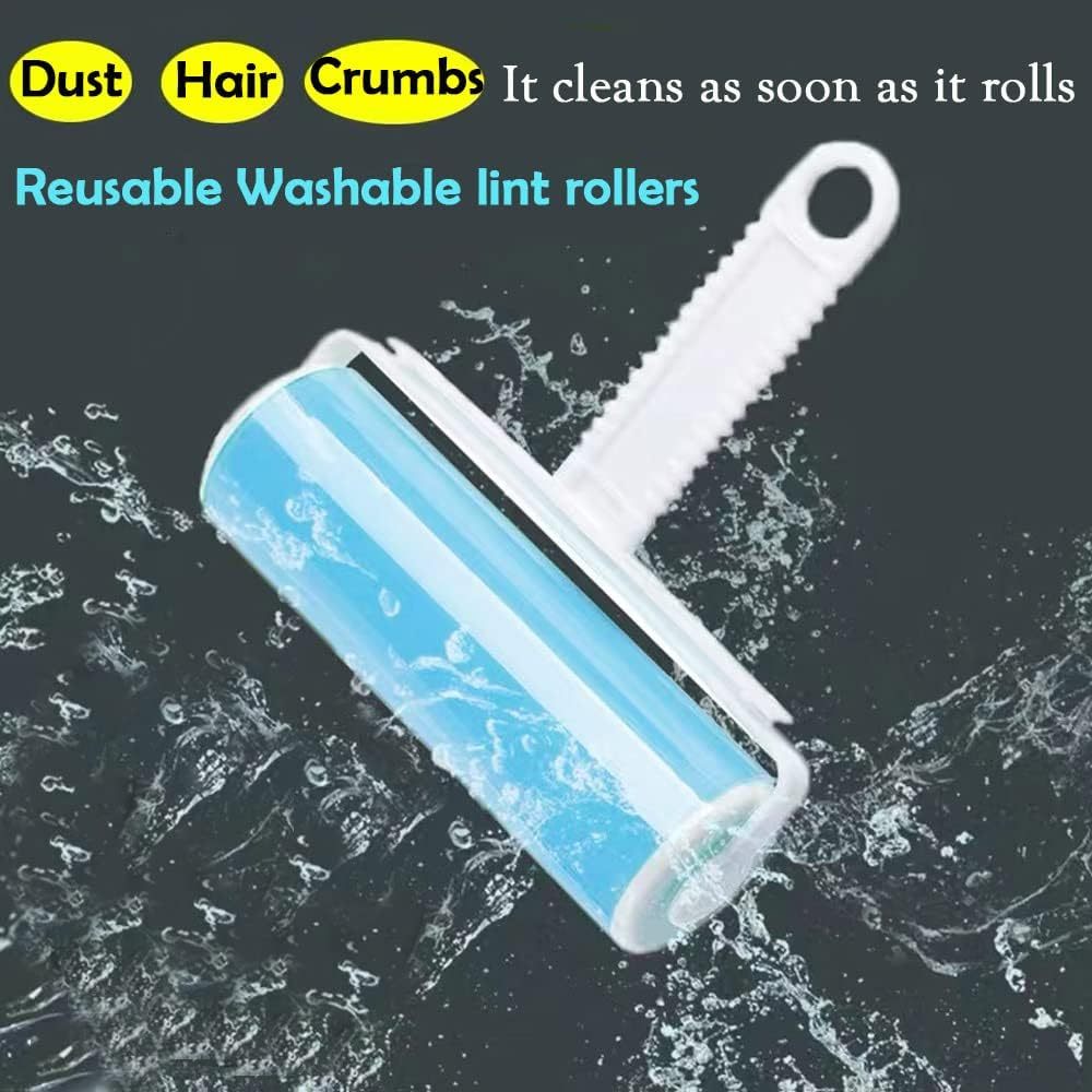 HKM-379411 Reusable Washable Lint Roller for Dog and Cat Hair Removal ¨C Easy to Clean and Portable Pet Hair Cleaner