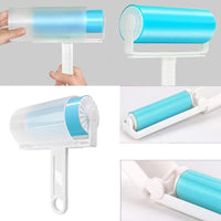 HKM-379411 Reusable Washable Lint Roller for Dog and Cat Hair Removal ¨C Easy to Clean and Portable Pet Hair Cleaner