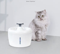HKM-128723 Pet Water Dispenser with Circulation Filtration and Silent Pump, 2.5L Capacity