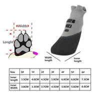 HKM-715987 Waterproof Anti-Slip Pet Shoes for Outdoor Use ¨C Warm and Wear-Resistant Dog Sneakers
