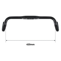 HKM-471571 Aluminum Alloy 420mm Bent Road Bike Handlebar for Racing