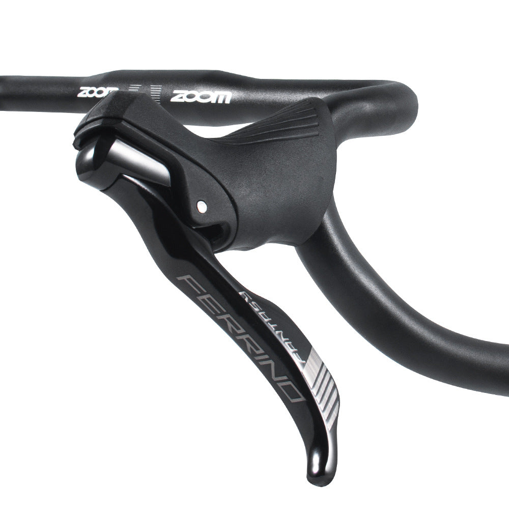 HKM-471571 Aluminum Alloy 420mm Bent Road Bike Handlebar for Racing
