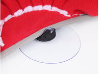HKM-673619 Semi-Round Pet Sniffer Pad for Slow Food with Shaker Velvet Material, 60 x 30 x 5 cm
