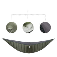 HKM-233811 Portable Waterproof Folding Hammock for Outdoor Camping and Leisure Use
