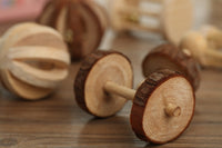 HKM-509459 Natural Wooden Toy for Small Pets - Ideal for Hamsters, Birds, Cats, Dogs, and Rabbits