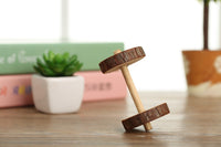HKM-509459 Natural Wooden Toy for Small Pets - Ideal for Hamsters, Birds, Cats, Dogs, and Rabbits