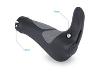 HKM-520147 Durable Rubber Horn Handle for Mountain Bikes