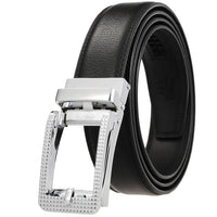 HKM-002963 Men's Cowhide Leather Belt - 3.5cm Wide, Durable and Stylish Design, Perfect for Everyday Use