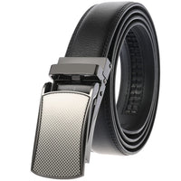 HKM-002963 Men's Cowhide Leather Belt - 3.5cm Wide, Durable and Stylish Design, Perfect for Everyday Use