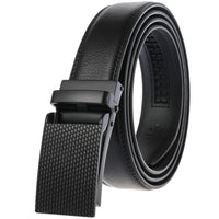 HKM-002963 Men's Cowhide Leather Belt - 3.5cm Wide, Durable and Stylish Design, Perfect for Everyday Use