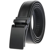 HKM-002963 Men's Cowhide Leather Belt - 3.5cm Wide, Durable and Stylish Design, Perfect for Everyday Use