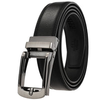 HKM-002963 Men's Cowhide Leather Belt - 3.5cm Wide, Durable and Stylish Design, Perfect for Everyday Use