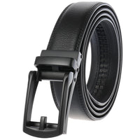 HKM-002963 Men's Cowhide Leather Belt - 3.5cm Wide, Durable and Stylish Design, Perfect for Everyday Use