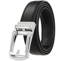 HKM-002963 Men's Cowhide Leather Belt - 3.5cm Wide, Durable and Stylish Design, Perfect for Everyday Use