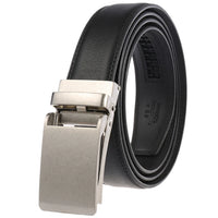 HKM-002963 Men's Cowhide Leather Belt - 3.5cm Wide, Durable and Stylish Design, Perfect for Everyday Use