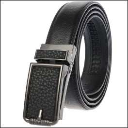 HKM-002963 Men's Cowhide Leather Belt - 3.5cm Wide, Durable and Stylish Design, Perfect for Everyday Use