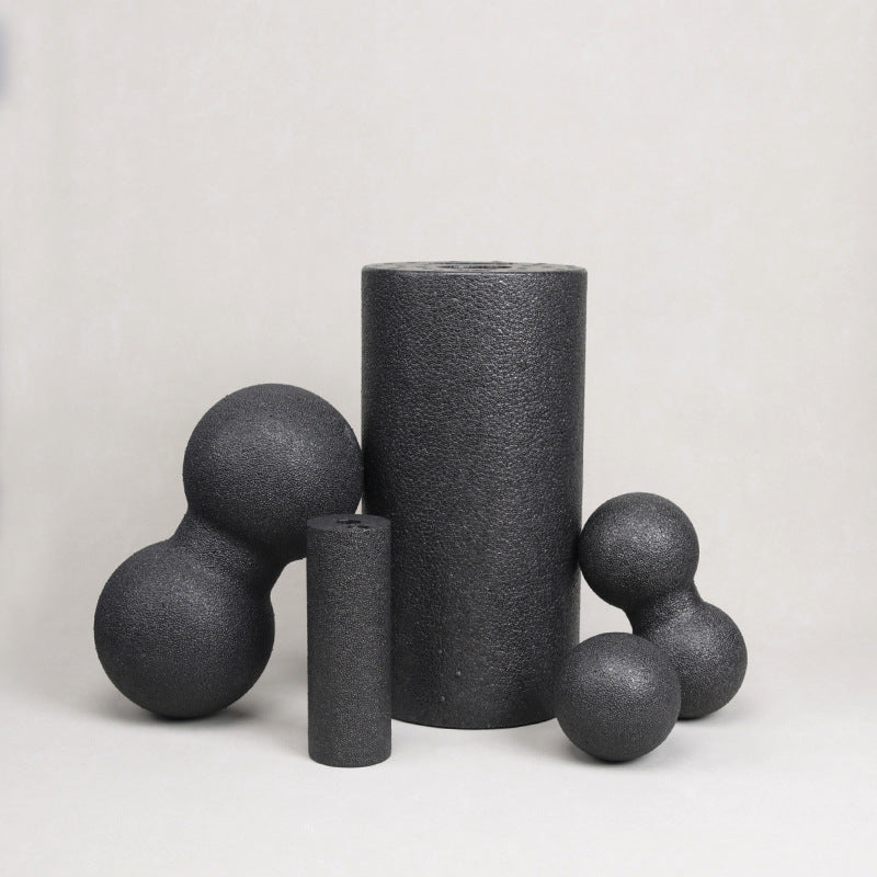 HKM-379539 EPP Hollow Yoga Column Foam Roller Set - 5 Piece Fitness Accessory