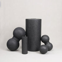 HKM-379539 EPP Hollow Yoga Column Foam Roller Set - 5 Piece Fitness Accessory